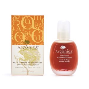 Arganovo olje za porjavelost z zaščito SPF 30